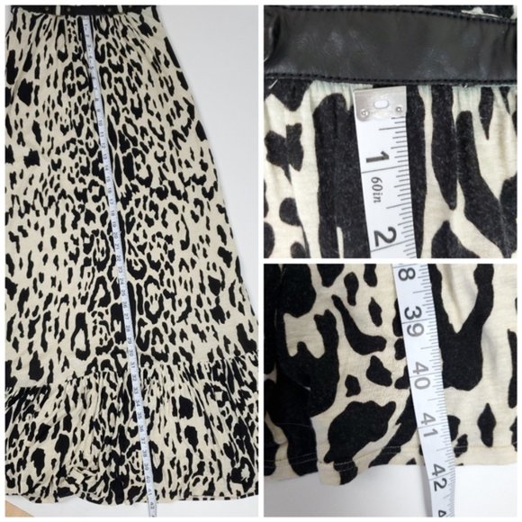 Tracy Reece leopard print  maxi dress empire waist - Picture 9 of 11